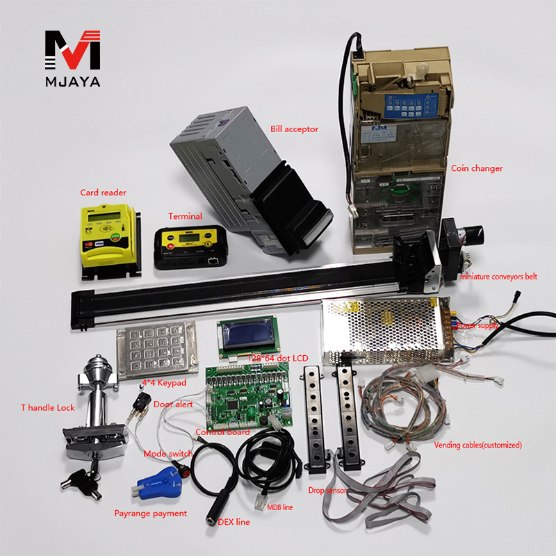 Vending machine spare part kit for conveyor belt vending machine available for MDB/DEX protocal with drop sensor