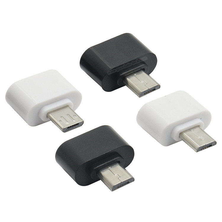 5Pin мини микро USB OTG к USB 2,0 Мини адаптер совместимый для Samsung Android планшетных ПК белый