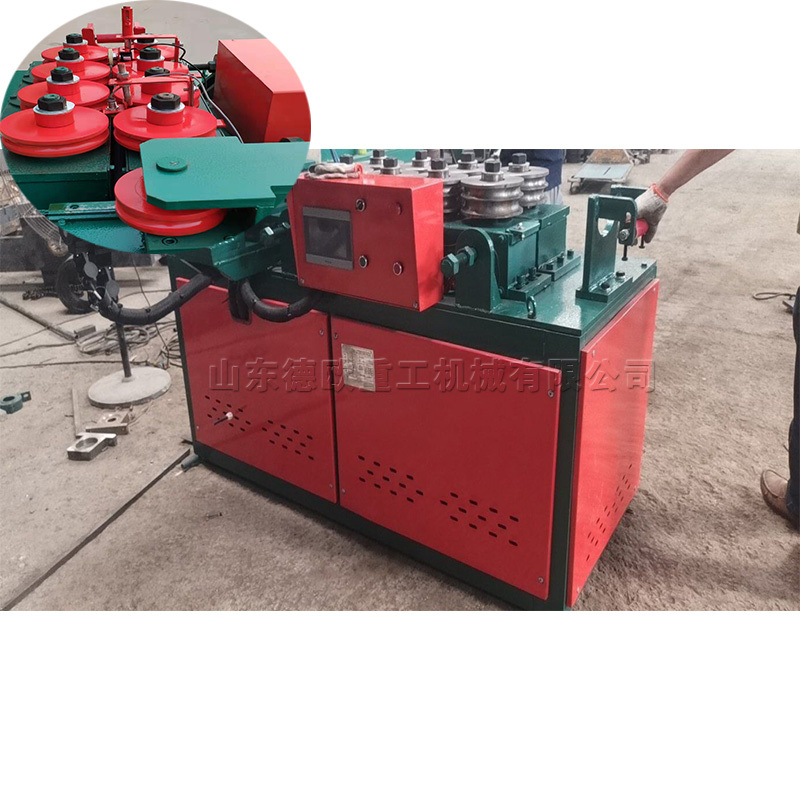 Fully Automatic Nine-Wheel Bending Machine Round Tube and Square Tube Bending Machine Nine Wheel Steel Bending Machine Computer