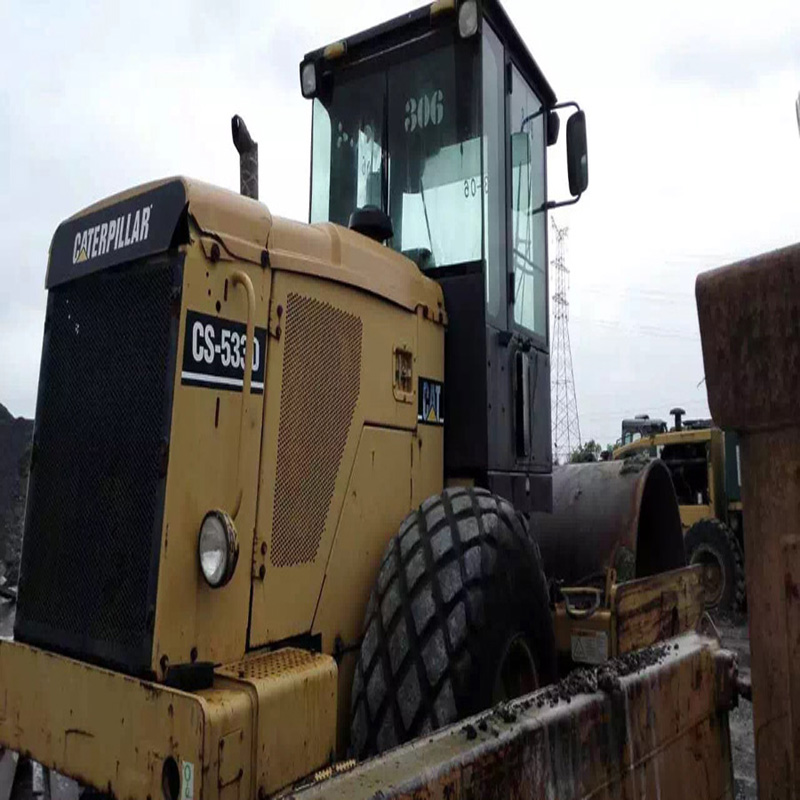 USED/SECONDHAND CAT CS533 Road Roller WIGH GOOD CONDITION IN CHEAP PRICE construction machinery for sale