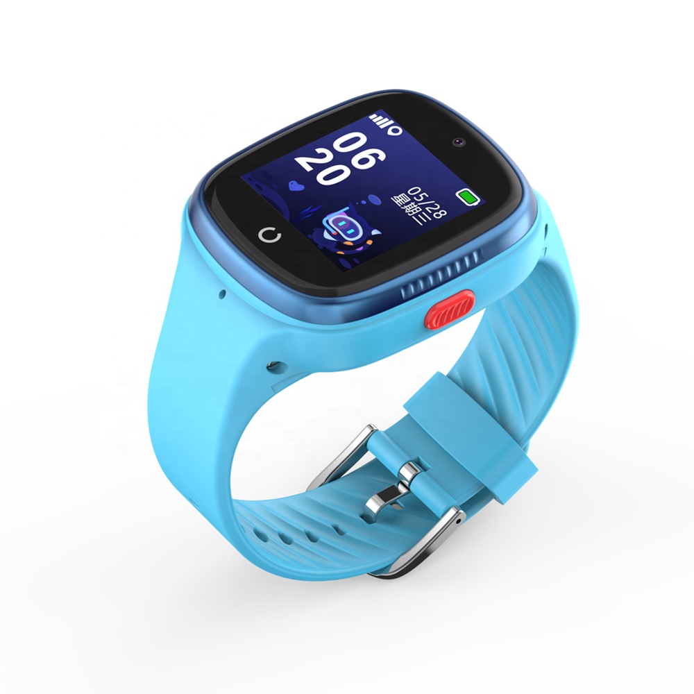 2021 1.4inch touch screen 4G smart watch Waterproof IP67 kid SOS GPS WiFi video call Smart Watch Phone for Android IOS