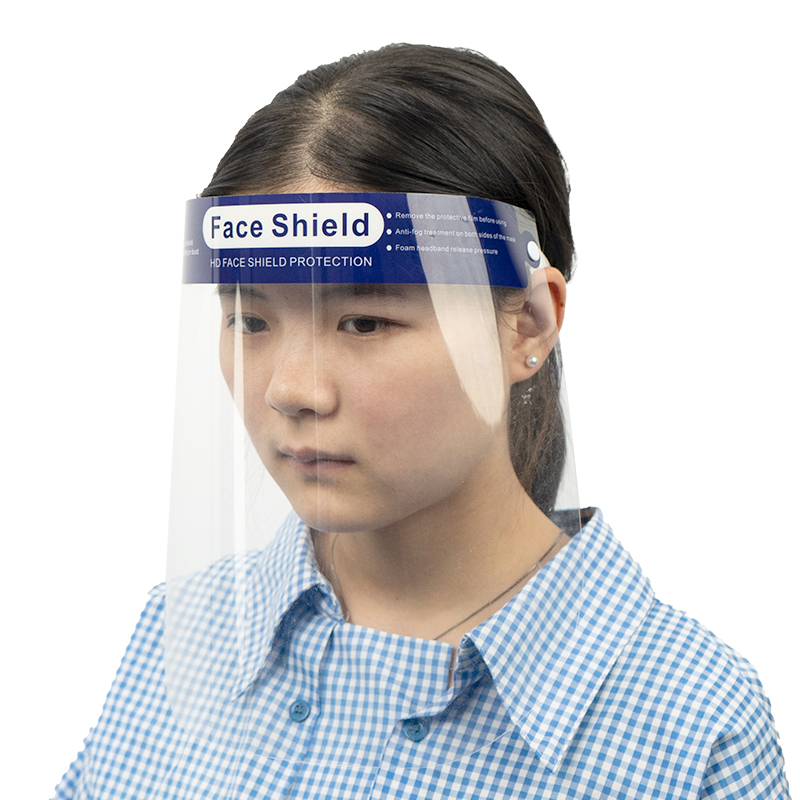 Wholesale Transparent Protective Face Shield Disposable Safety Isolation Face Shield