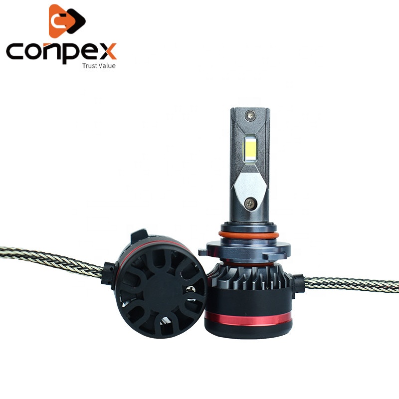 Conpex Новое поступление M8 Тип 9005 Авто светодиодные фары лампы высокой мощности 90 Вт 10000LM Автомобильные фары комплект