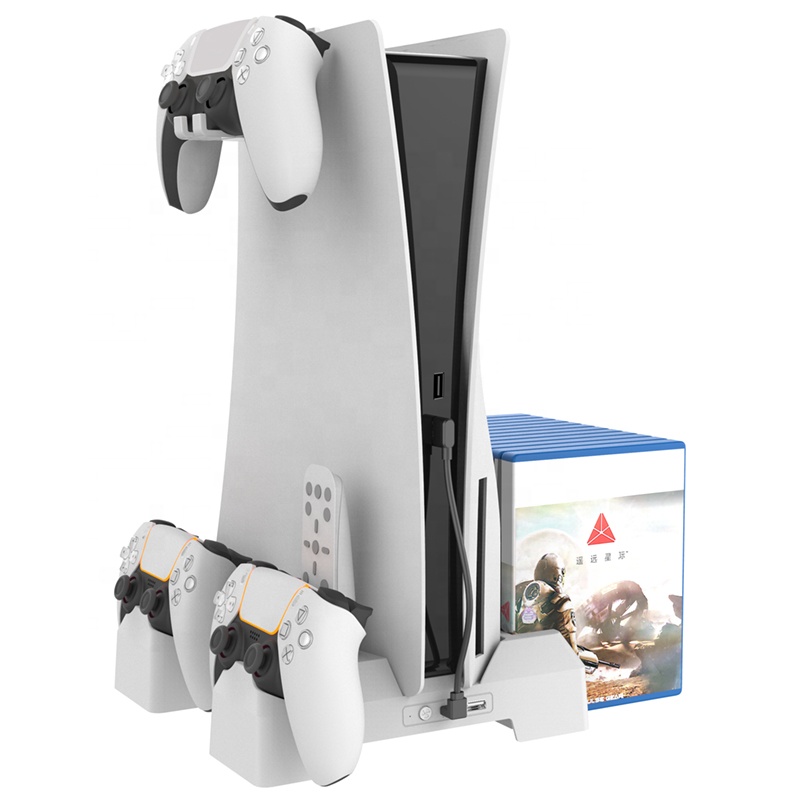 PS5 Multi-function Cooling Fan Dual Sense Charger Stand for Ps5/Digital Edition