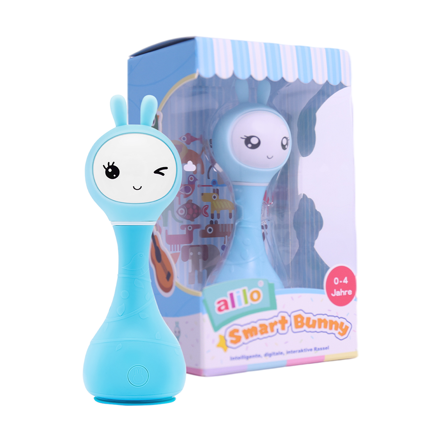 Alilo Storyteller подарок на день рождения кролик набор детская погремушка шейкер музыкальные колокольчики для малышей