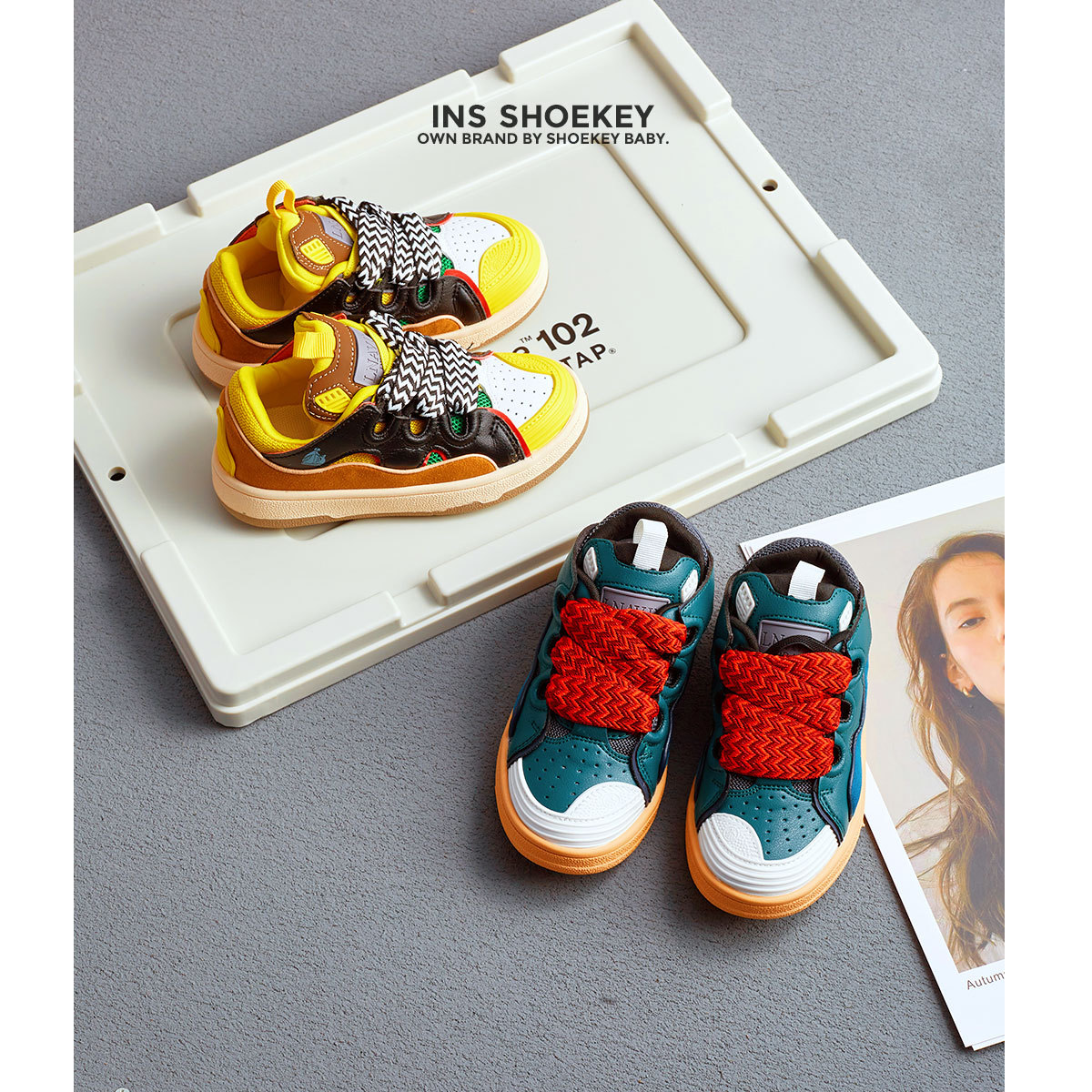 2021 Autumn Winter new boys casual shoes fashion retro bread shoes Boys sneakers fall kids shoes