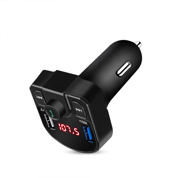 Автомобильный Mp3 радиоприемник 4.1a с двойным Usb-зарядным устройством, аудио, музыка, беспроводная система громкой связи, Fm-передатчик, Mp3 Bt, автомобильный комплект, автомобильный mp3-плеер