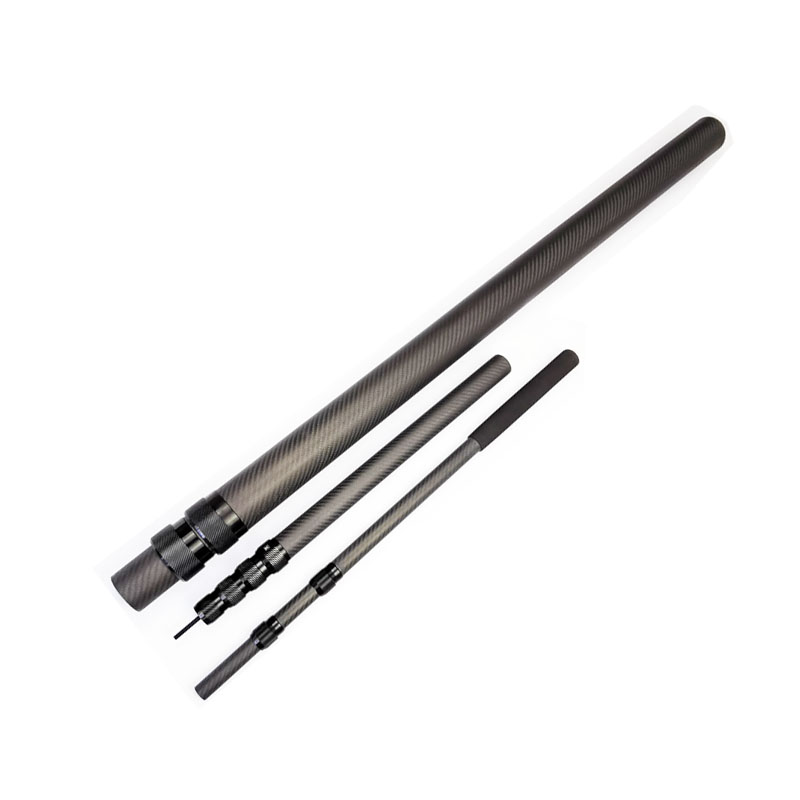 High quality customized 3k telescopic carbon fiber poles tubes