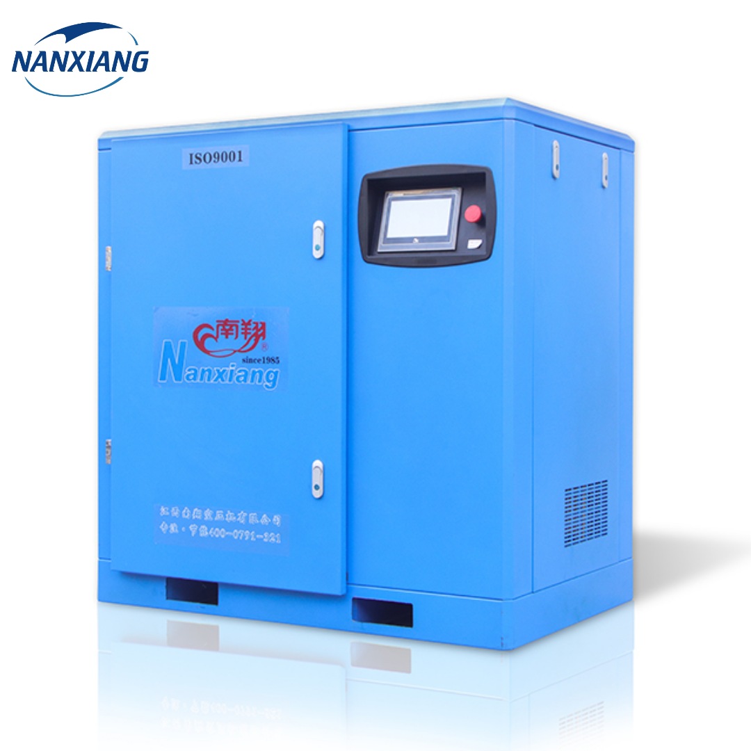 7.5KW 10HP 7bar 8bar 10bar 12bar 131cfm Nanxiang настраиваемый бесшумный винтовой компрессор воздушного охлаждения pcp