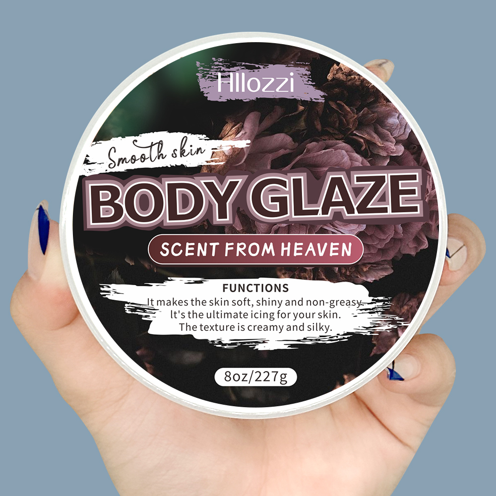 8oz/227g Hllozzi BODY GLAZE Whitening Body Lotion Pick Your Scent with Products Shea Butter Body Care Cream