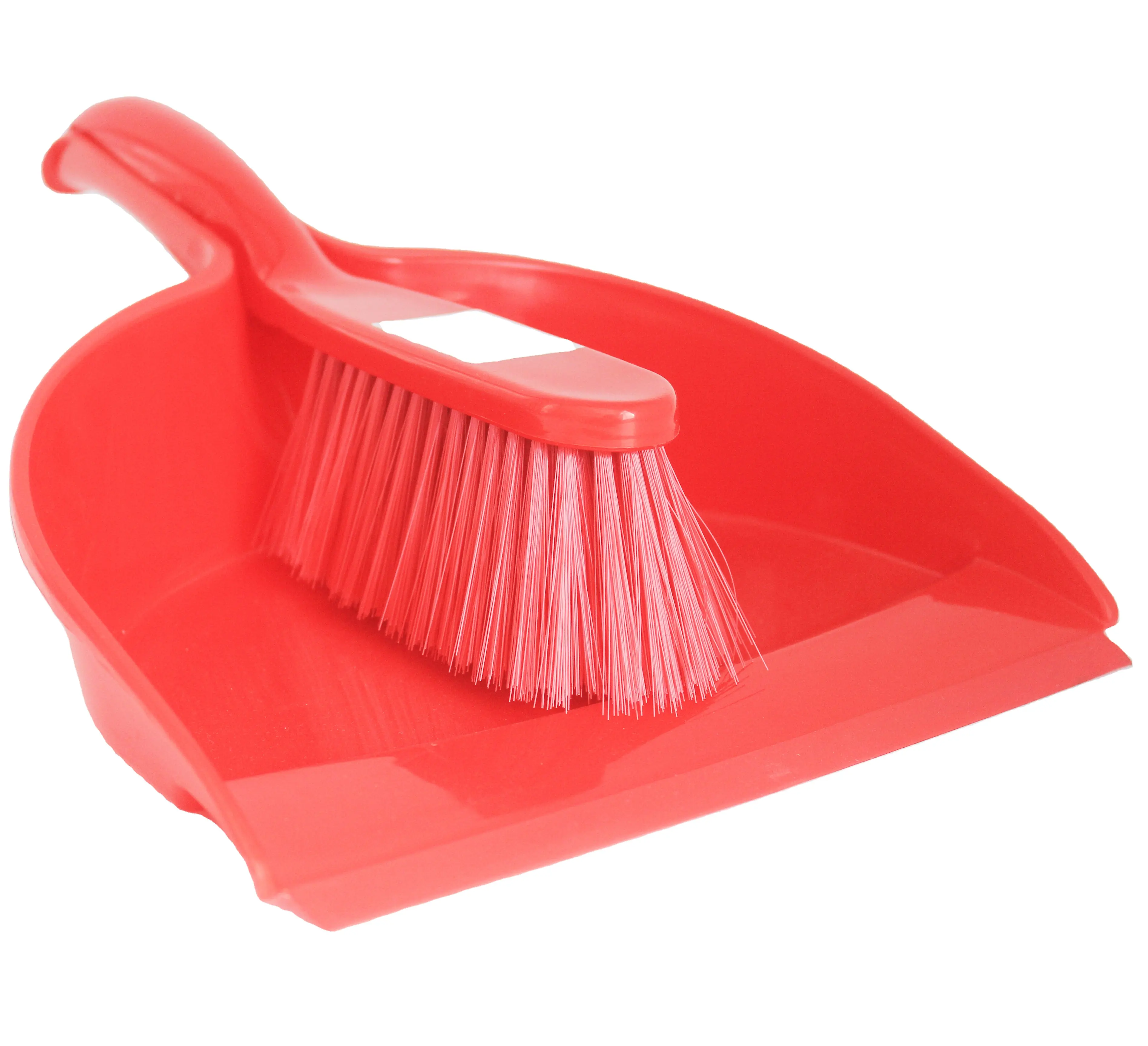 Dustpan and brush set Short Handle Plastic Dustpan with soft bristle