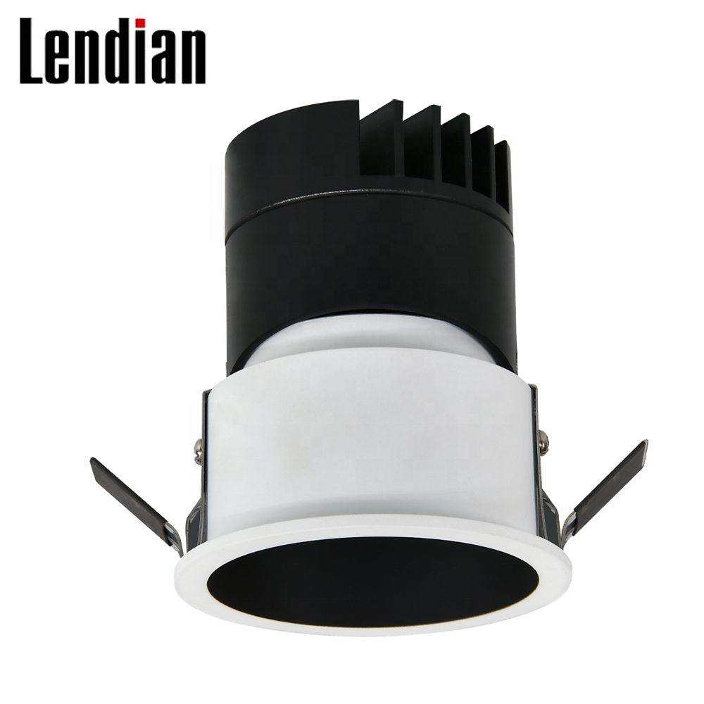 New design hotel restaurant adjustable deep anti glare dimmable smart ceiling spot light