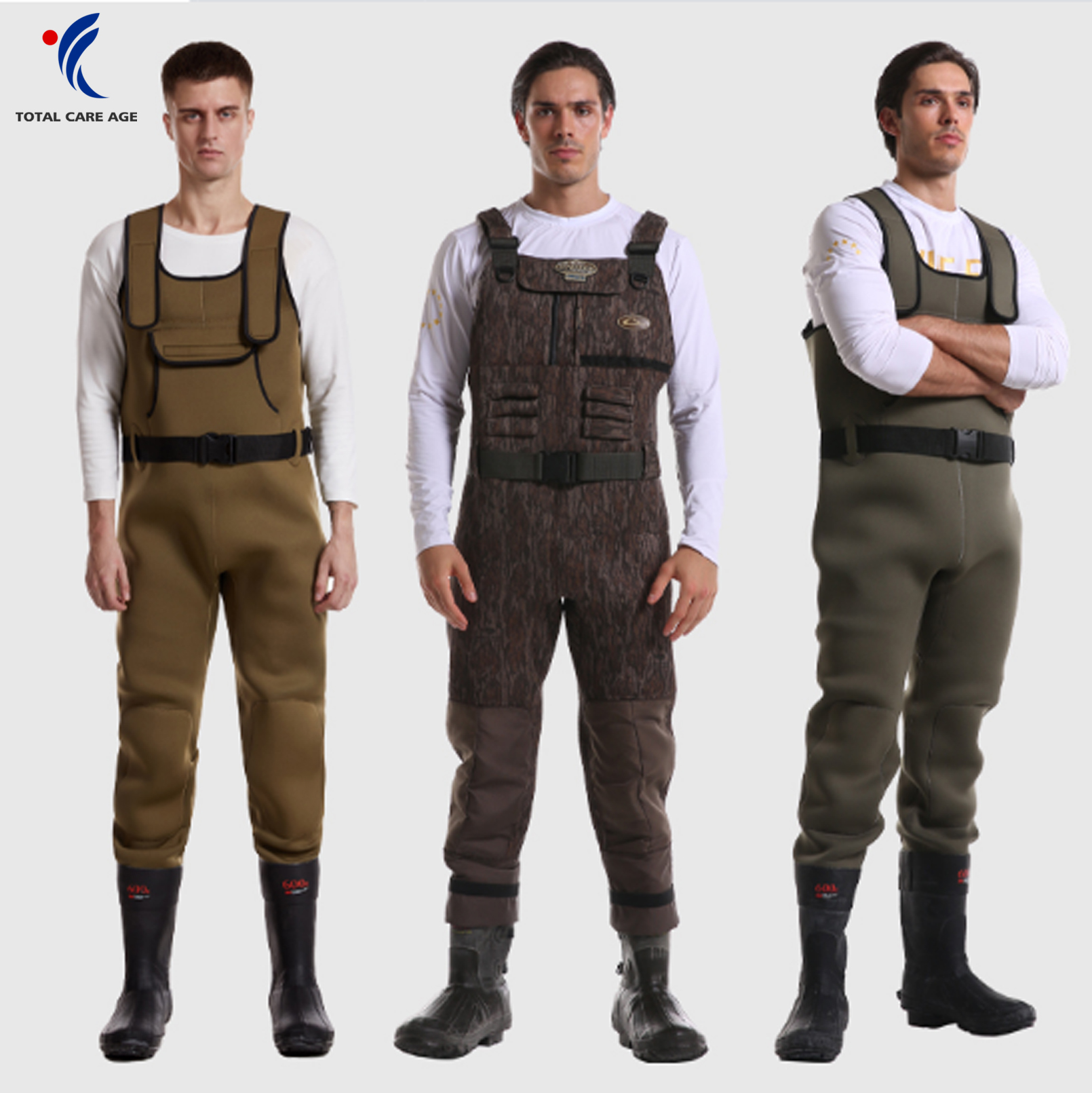 YIHENG OEM Professional Skin-friendly Breathable Neoprene Chest Fishing Waders
