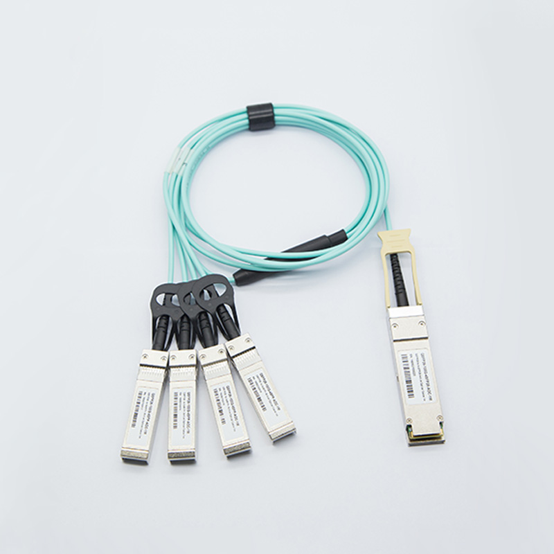 Профессиональное производство, высокая производительность, Qsfp28 100g Aoc 1, 4 волоконно-оптический трансивер