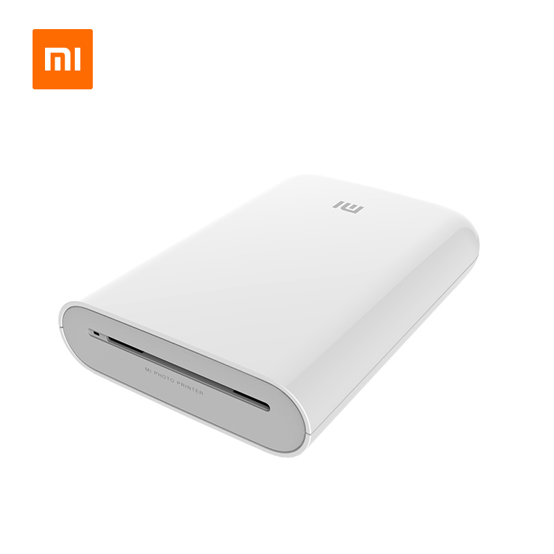Фотопринтер Xiaomi Mijia оригинальный Мини Портативный мгновенный фотопринтер карманного размера без чернил принтер с несколькими разъемами