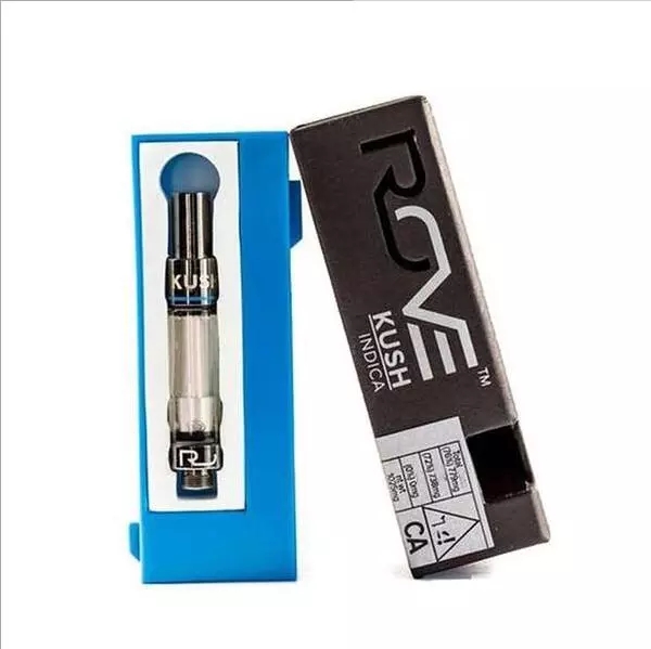 Rove carts & Bloom & Cure pen atomizer 510 oil cartridge cbd box package 100% no leaking child proof