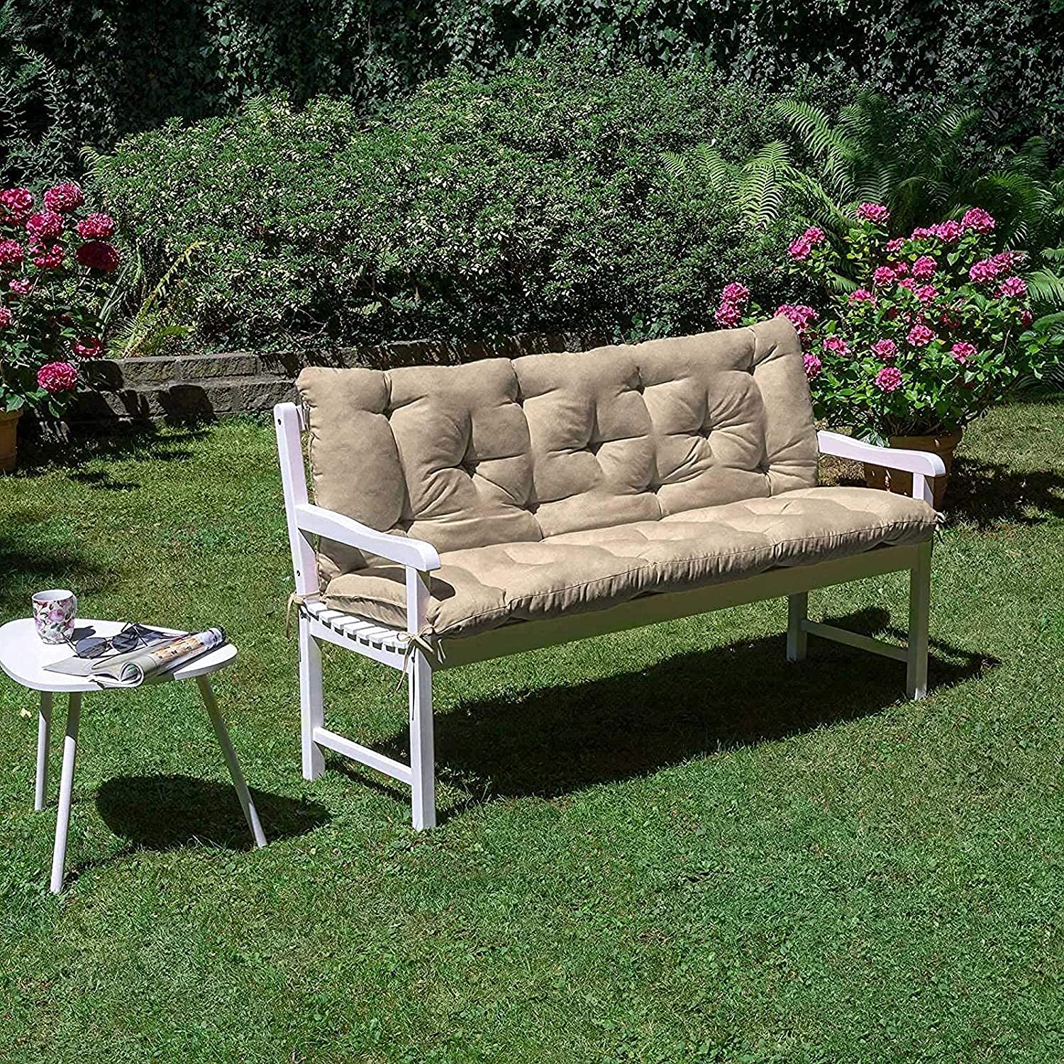 100CM Garden Outside Modern Outdoor Furniture Long Swing Chair Cushion Outdoor Swing Seats Cushion