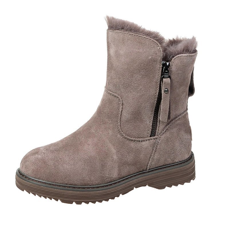Wholesale High Quality Woman Boots Fashion Zipper Martin boots Ladies winter snow boot