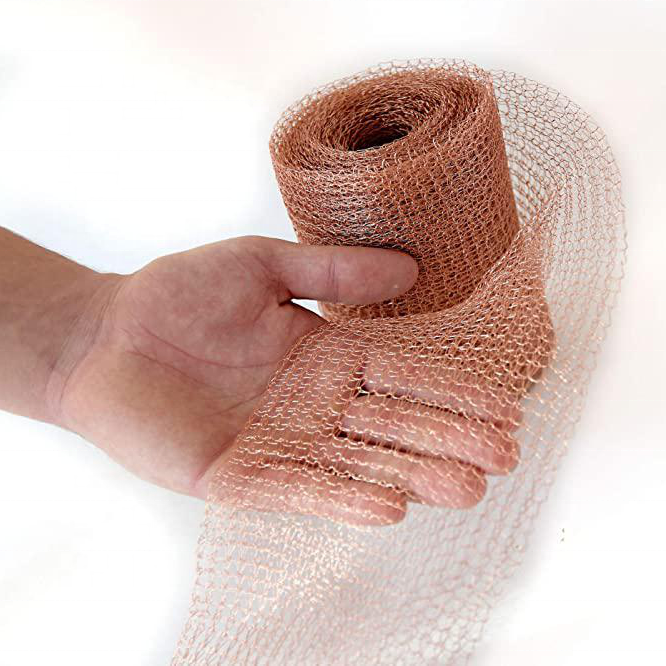 200 mesh soft copper fabric shielding copper wire mesh