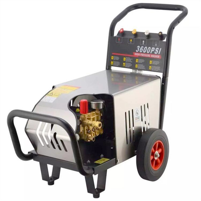 150 Bar Electric Motor 3kw Portable High Pressure Sewer Jetting Washer Machines Water Blasting Jet Gun Cleaning Machine