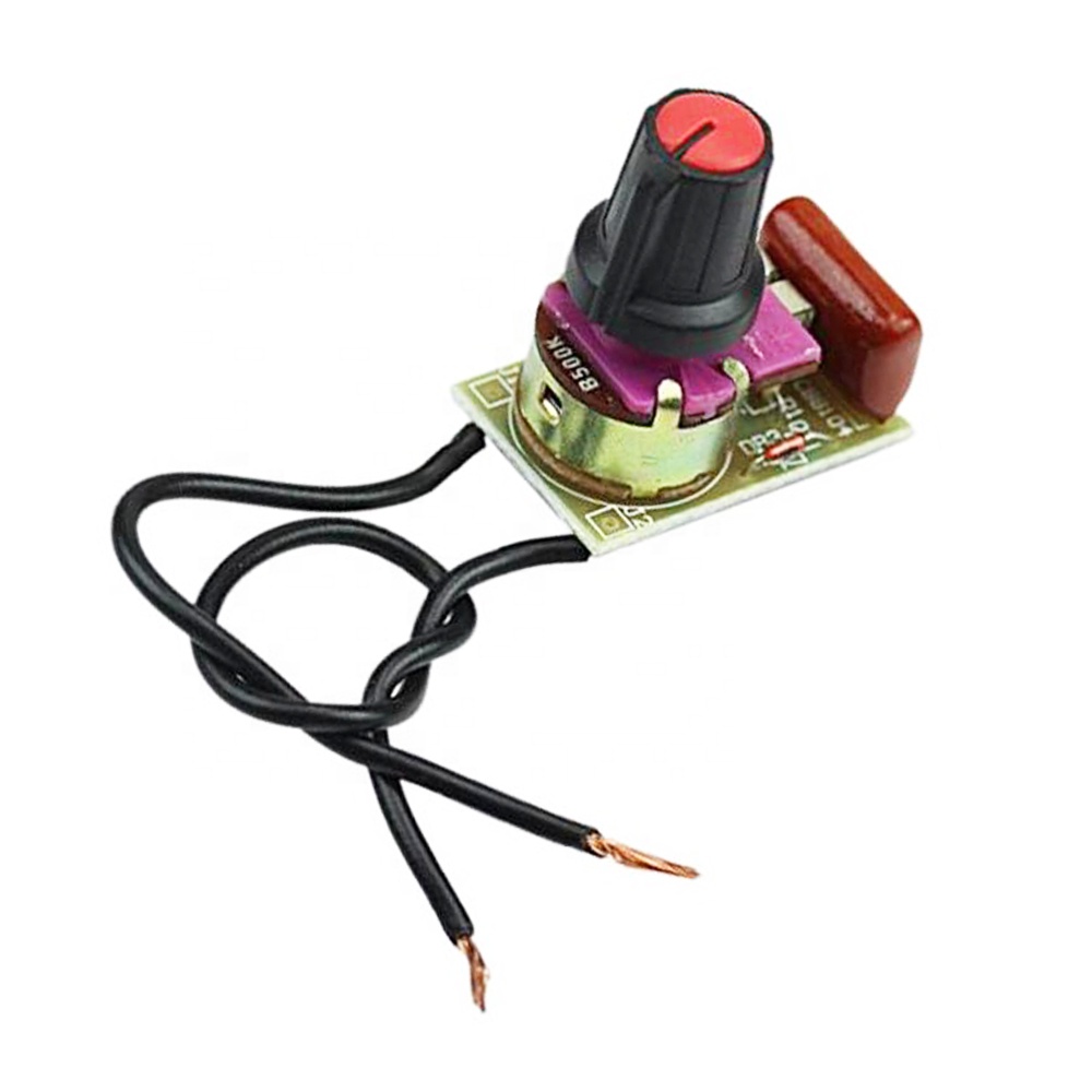 Solderless 100 Вт переключатель скорость регулирования модуль диммер для Ardu затемнения свет доска AC двигатель переключатель потенциометра