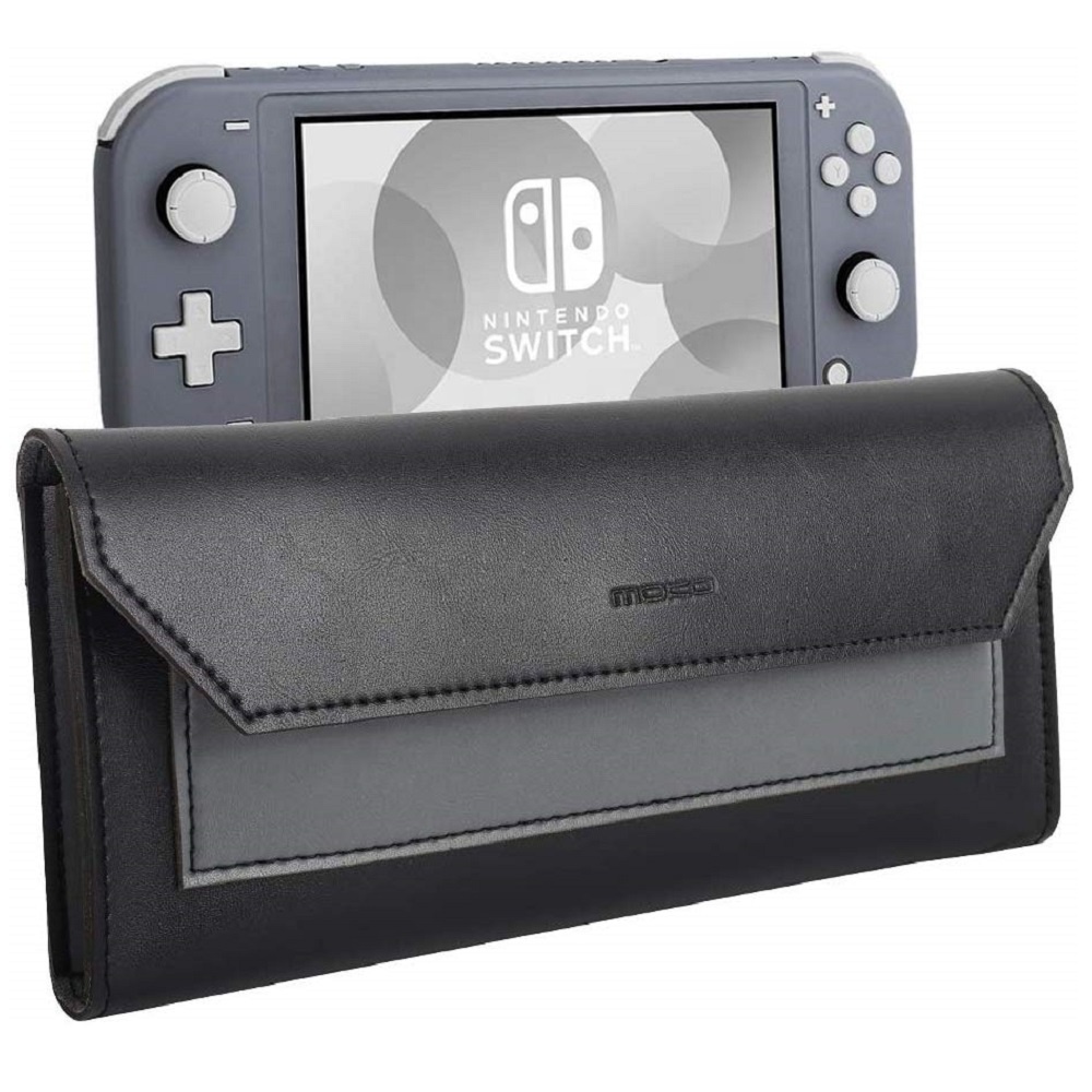 MoKo искусственная кожа портативный тонкий чехол с магнитной застежкой для Nintendo Switch Lite