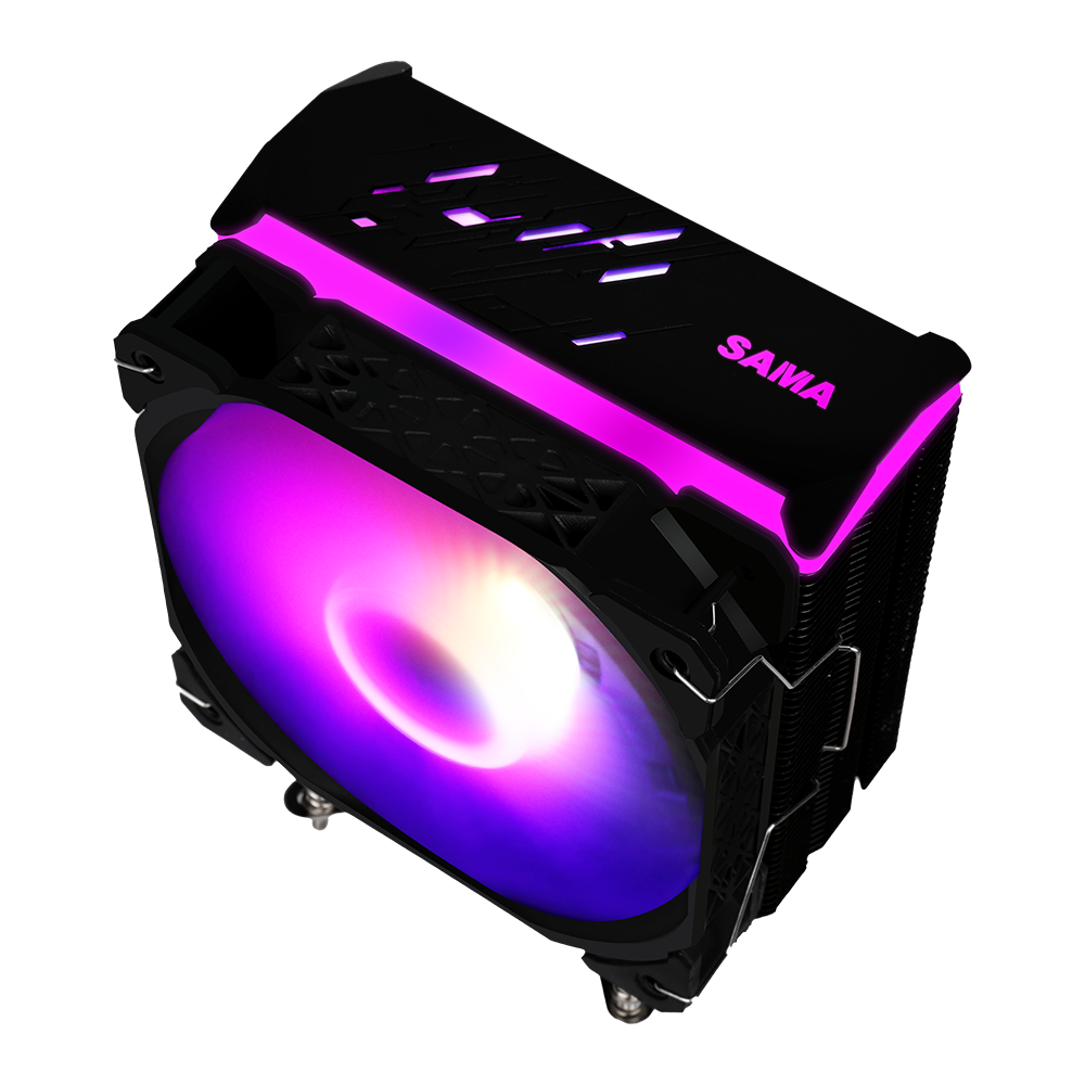 Радиатор для ПК SAMA, 4 шт., 120 мм, с rgb Подсветкой