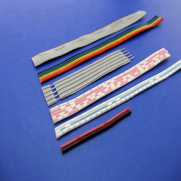 OEM подгонял Шаг 1,0 мм 0,5 мм 1,27 мм 2,0 мм AWM 20624 80C 60V VW-1 40pin Гибкий плоский кабель