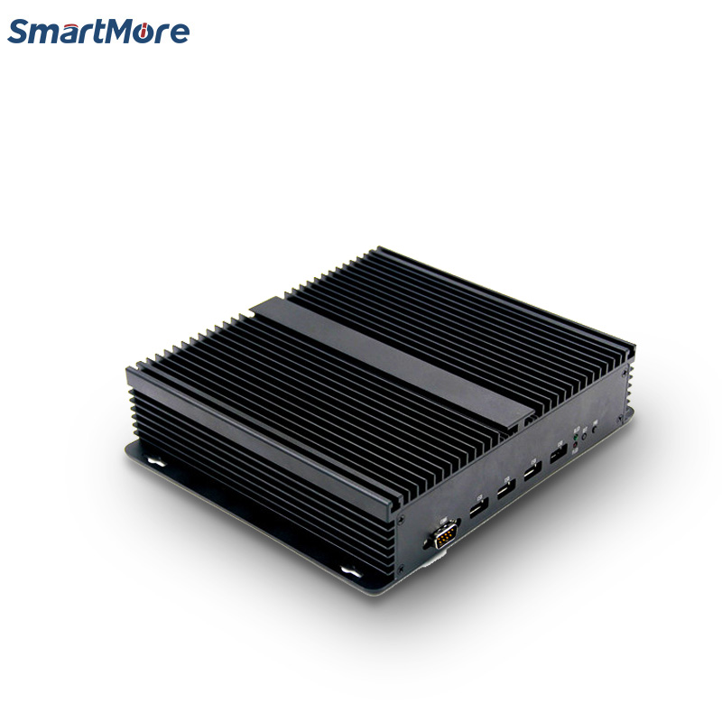 SmartMore OEM панель прочный край встроенный мини Itx Win геймерский корпус без вентилятора Промышленный ПК корпус Мини компьютер