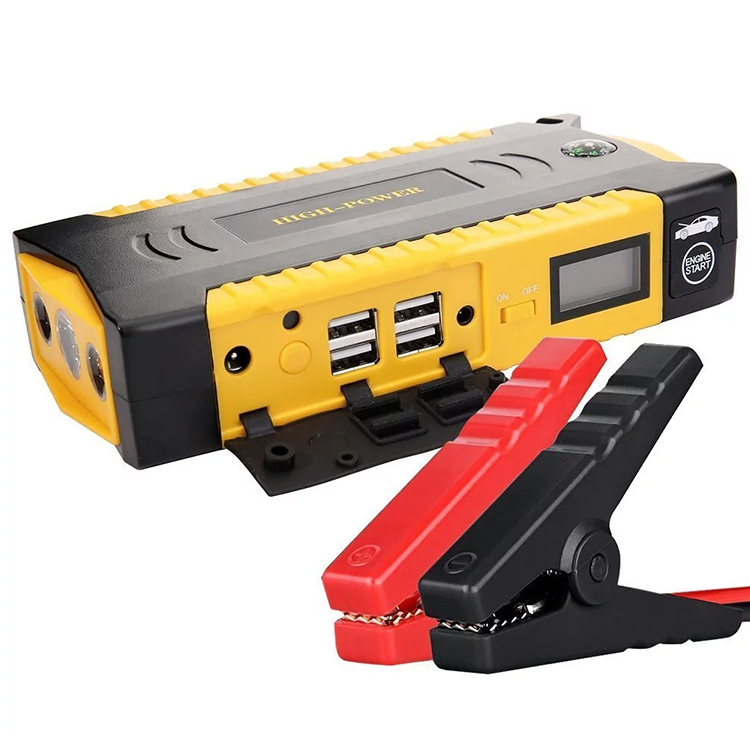 Многофункциональное зарядное устройство 24000mah 12V 24V Портативное автомобильное пусковое устройство powerbank Автомобильное пусковое устройство