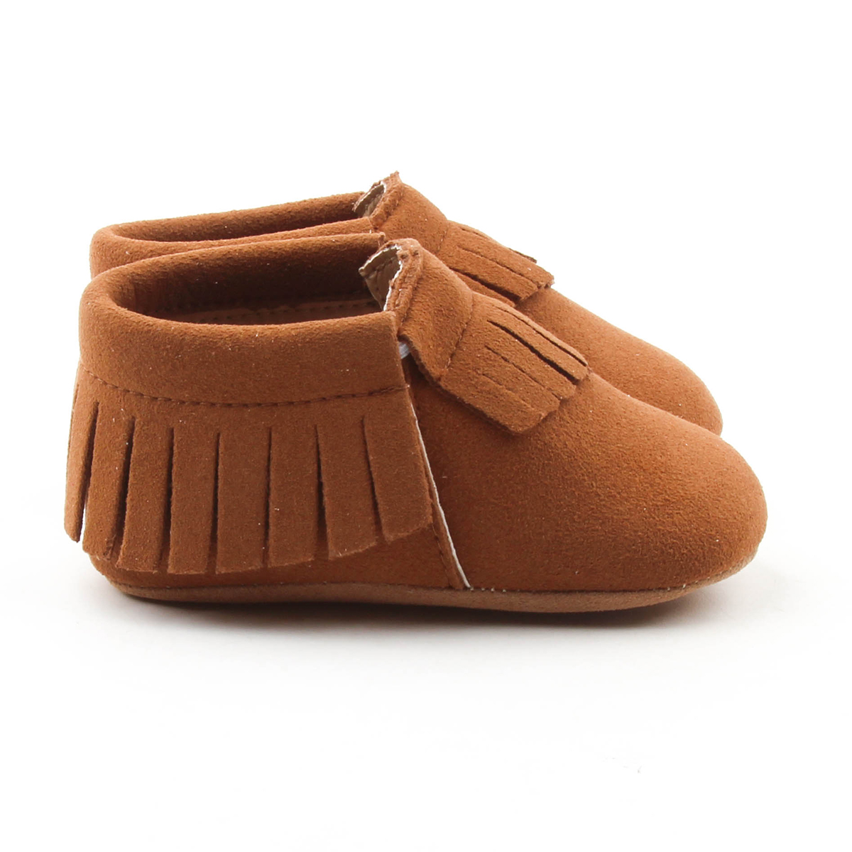 Super Fiber Baby Moccasins For Unisex Design Infant Indoor Soft Sole Shoes