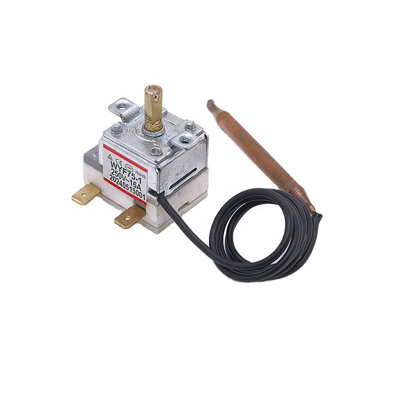 Water heater temperature control switch 75 degrees thermostat water heater temperature control switch