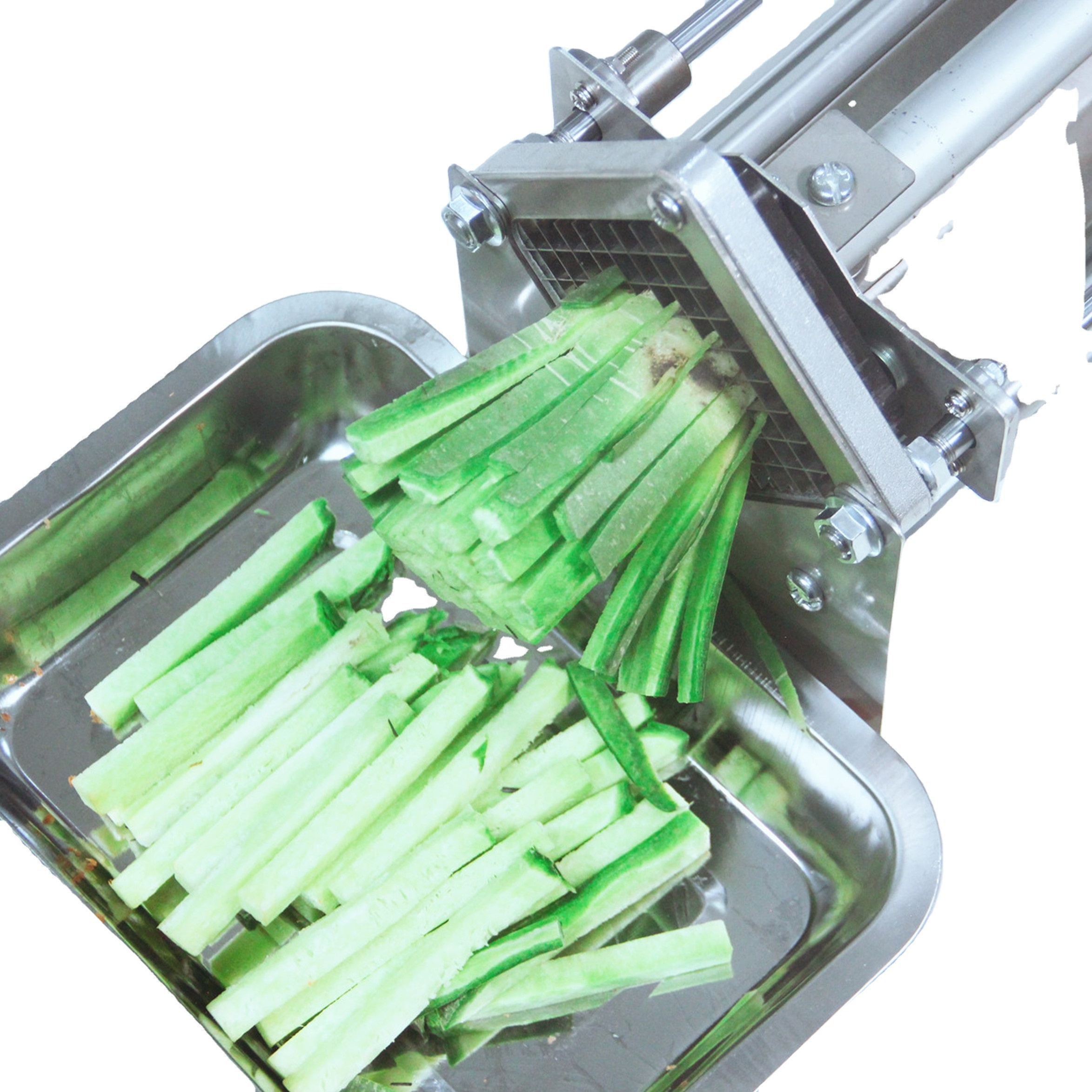No-Rust Multifunction Potato Taro And Lettuce Bar Pushing Cutting Machine Electric Lotus Root Strip Cutter Kitchen Equipment