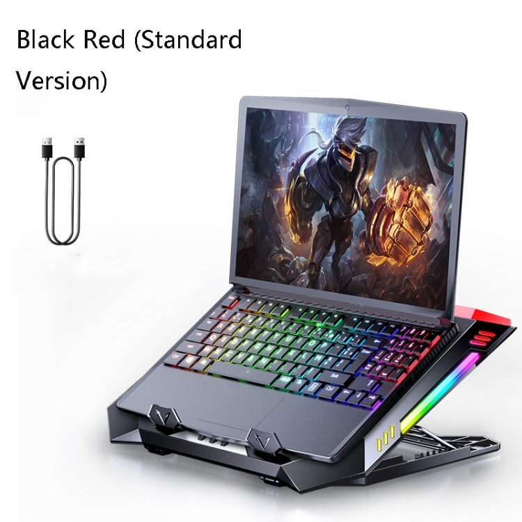Недорогая Подставка-кулер Rgb, Охлаждающие подставки для ноутбуков 11-17,3 дюймов