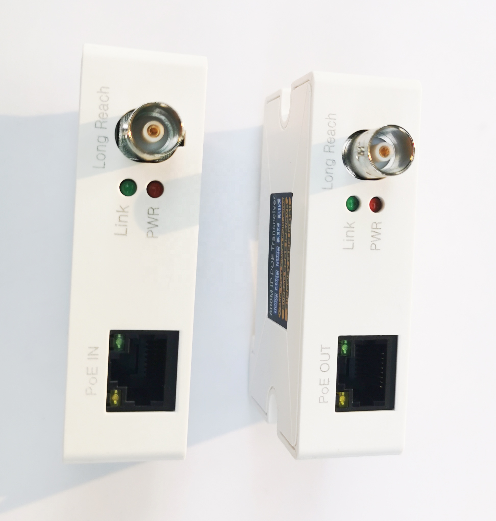 IP по коаксиальному экстендеру EOC конвертер Ethernet по коаксиальному кабелю передачи 800 метров для Dahua камеры