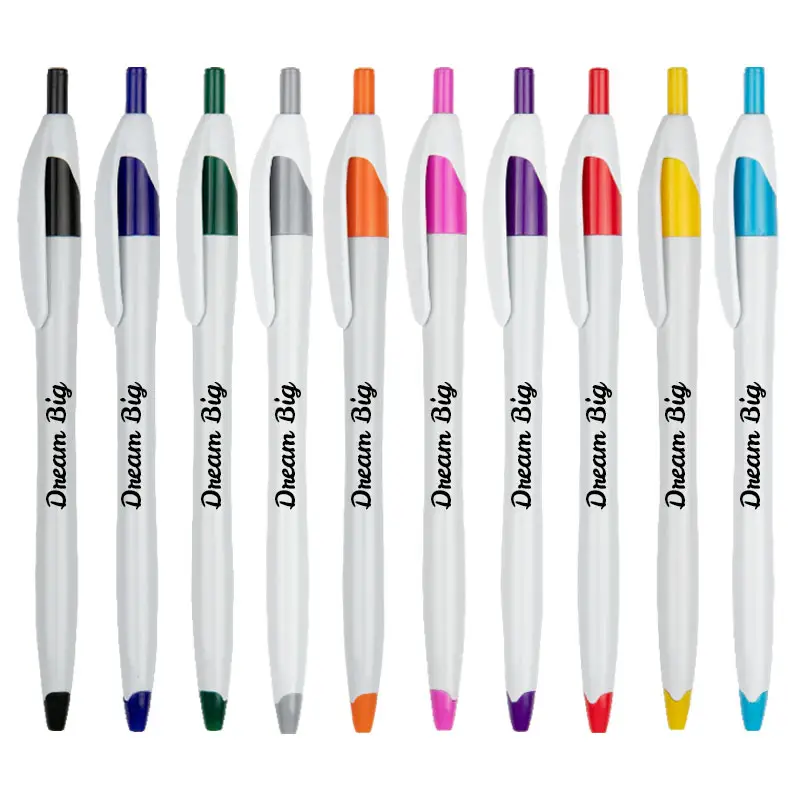 Promotional Gifts Ballpoint Pen With Logo Stock Styles Ballpoint Pen Wholesale School Plastic Ballpoint Pen