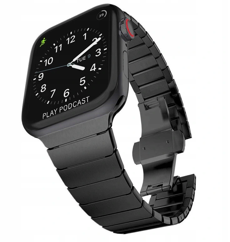 Ремешок из нержавеющей стали для apple Watch band 42 мм 38 мм, металлический браслет для iWatch Series 6/5/4