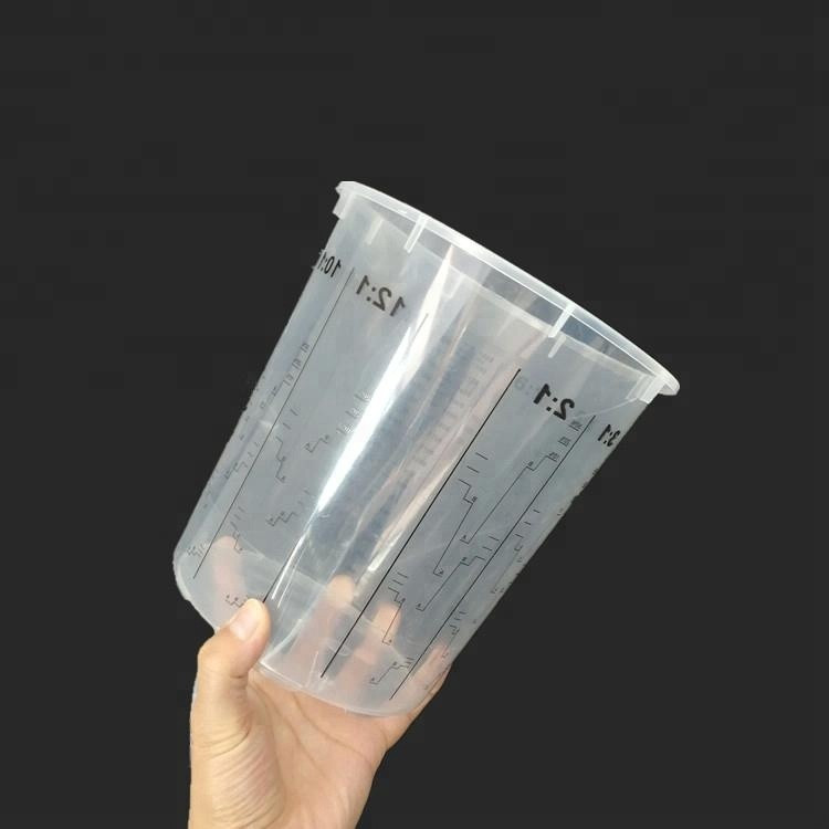 Good quality plastic paint mixing cups for mixing colors Mixing Measuring Cups