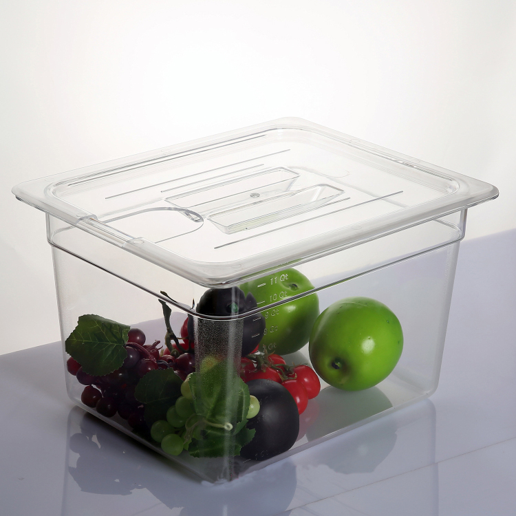Поликарбонат 12Qt Поликарбонат Sous Vide стойка Sous Vide принадлежности для приготовления пищи Sous Vide контейнер
