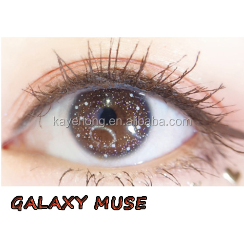 Цветные контактные линзы galaxy muse star in the eye на год