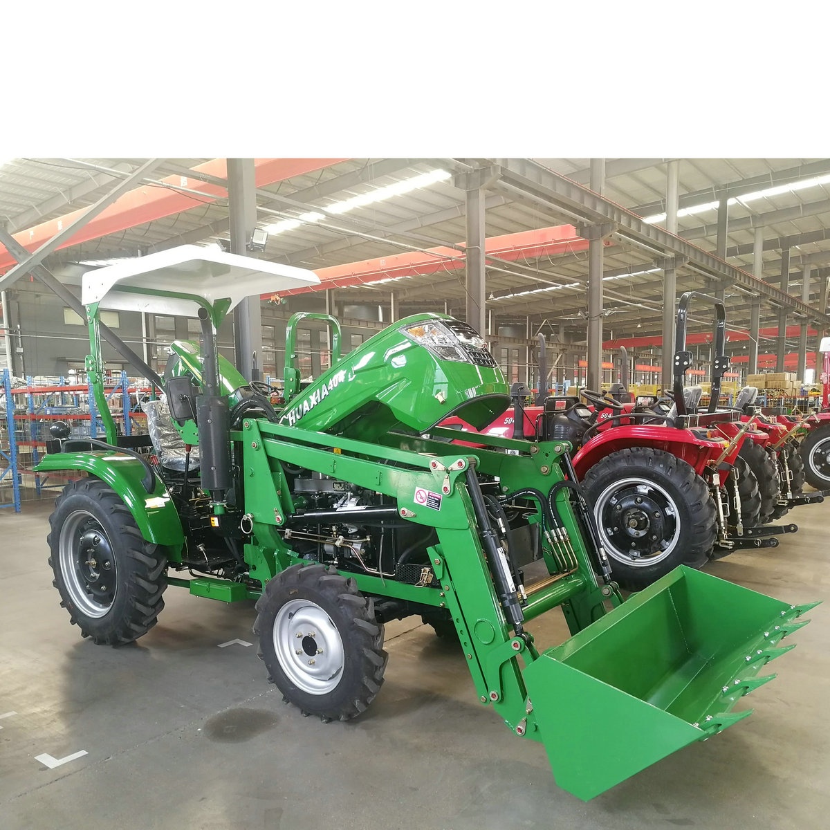 30hp 4x4 Компактный трактор с фронтальным погрузчиком и экскаватор