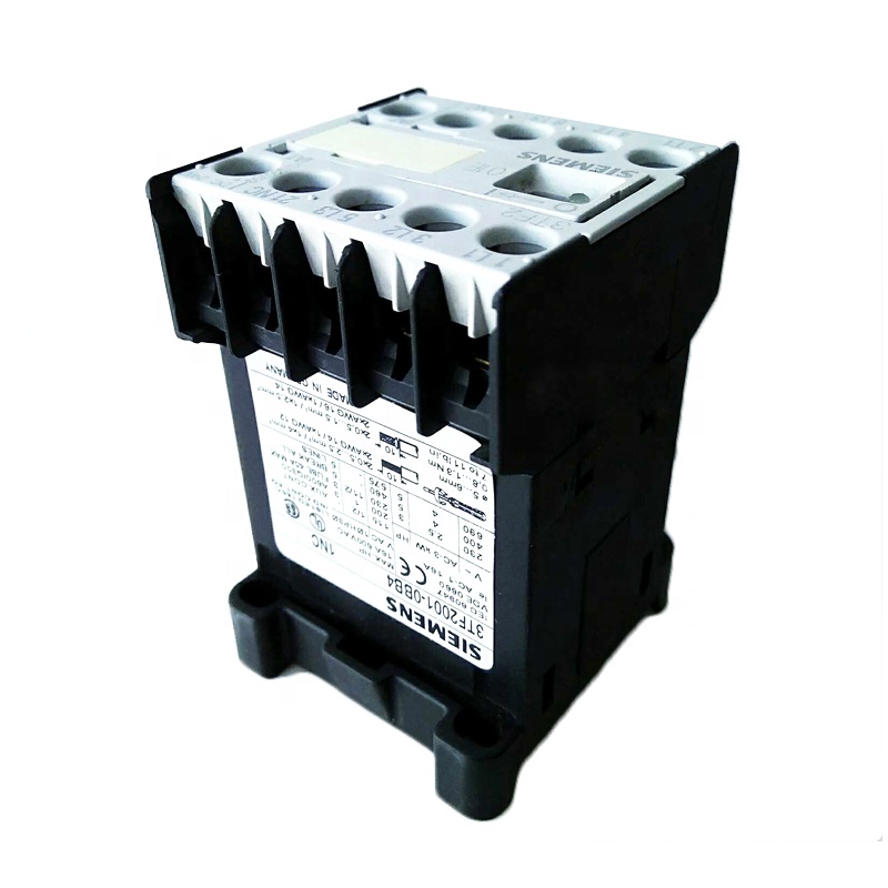 Контактор Siemens 3TF2001-0BB4, вспомогательный переключатель винтовой клеммы