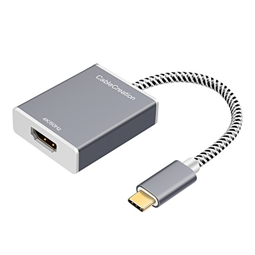 CableCreation адаптер USB type C к HDMI 4K @ 60 Гц, для монитора проектора HDTV