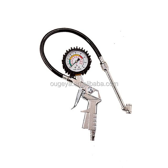 Tire Gauge With Long Bar Gauge Quality Manual Digital Tyre Pressure Gauge