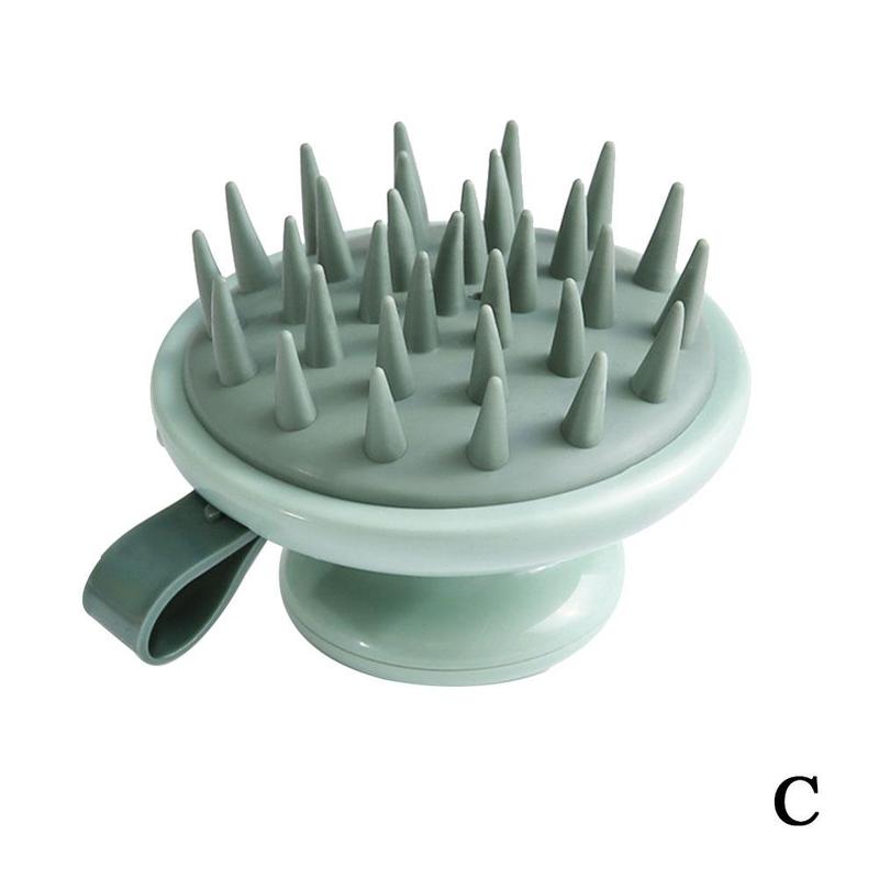 Silicone Shampoo Scalp Hair Massager Shampoo Comb Bath Massage Brush Scalp Hair Shower Brush Comb Care Tool