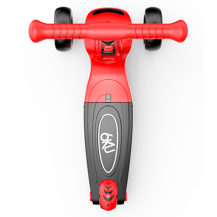 Foldable Adjustable Led Light Children Cheap Foldadle Customized Logo 3 Wheels Kid Kick Scooter