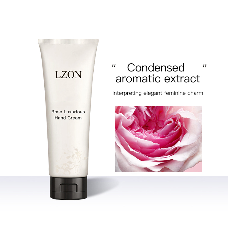 private label skin care oem cosmetics manufacture rose luxurious hand cream