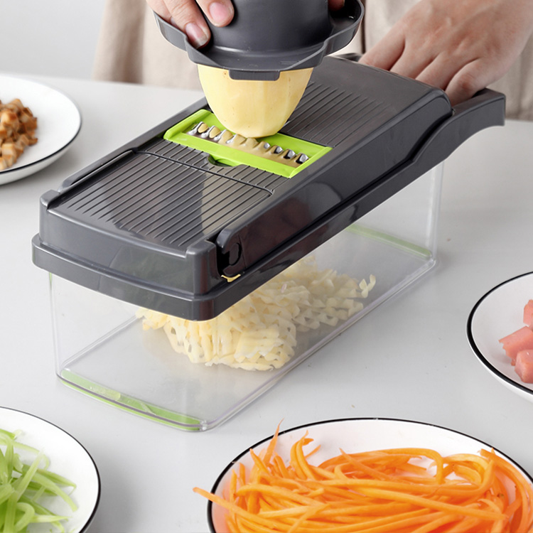 Multifunctional vegetable cutter seven styles of blades convenient and fast vegetable cutting tools family kitchen Kit