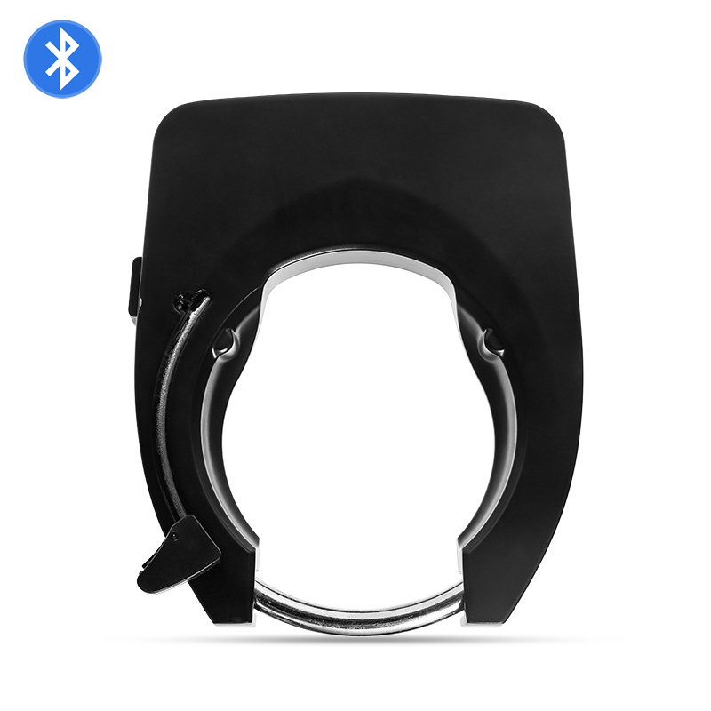 Remote app control bicycle sharing anti theft alarm horseshoe lock smart bike lock for mtb