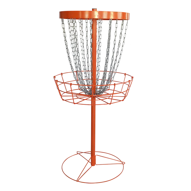 Factory Direct Easy Carry Portable 24 Chains Flying Golf Target Disc Golf Basket